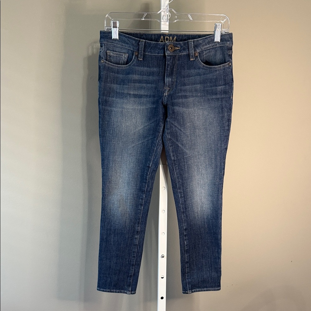 NWOT ADM‎ Women's Straight Blue Jeans Inseam 25”Size 26